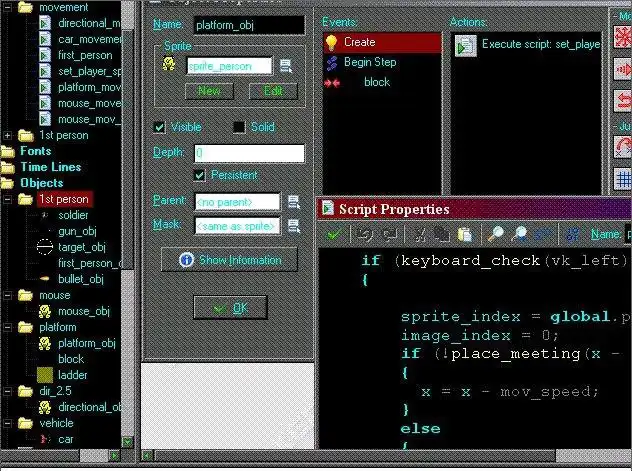 Download web tool or web app GameMakers Big Template to run in Windows online over Linux online