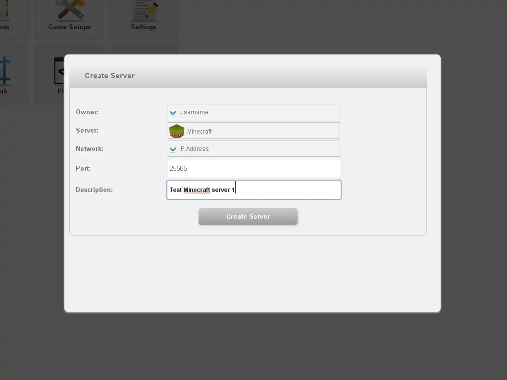 Download web tool or web app GamePanelX