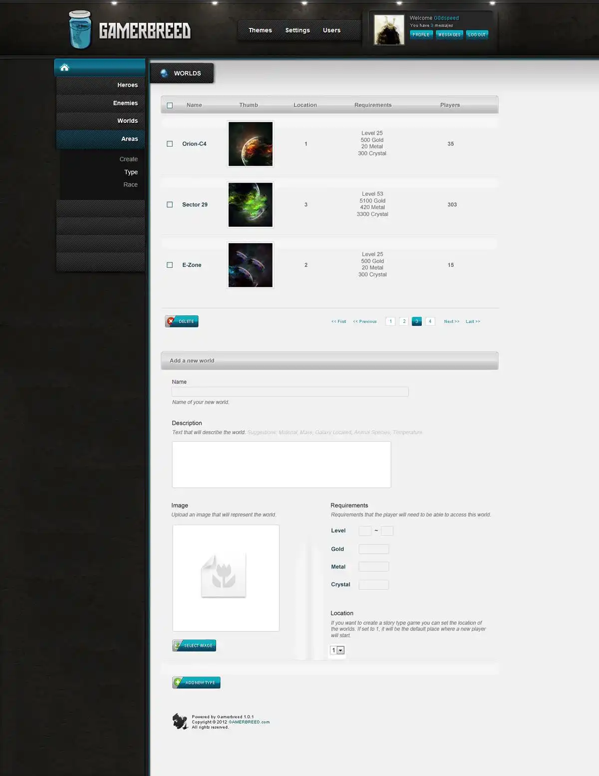 Download web tool or web app GAMERBREED