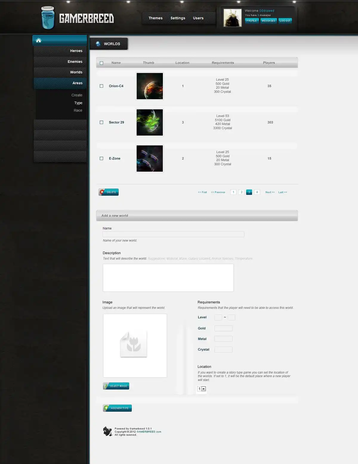 Download web tool or web app GAMERBREED to run in Linux online