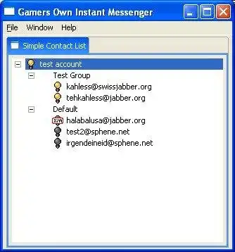 Muat turun alat web atau aplikasi web Gamers Own Instant Messenger