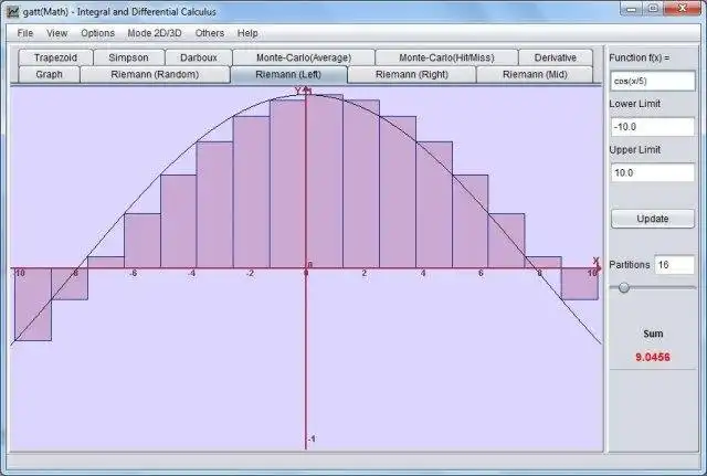 Download web tool or web app gatt(Math) - Integral and Diff Calculus
