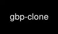 Run gbp-clone in OnWorks free hosting provider over Ubuntu Online, Fedora Online, Windows online emulator or MAC OS online emulator