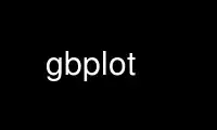 Run gbplot in OnWorks free hosting provider over Ubuntu Online, Fedora Online, Windows online emulator or MAC OS online emulator