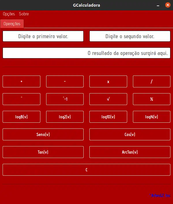 Unduh alat web atau aplikasi web G Calculadora