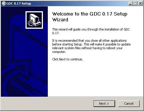 Download webtool of webapp GCC D Compiler voor Windows