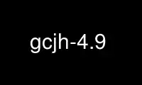Voer gcjh-4.9 uit in OnWorks gratis hostingprovider via Ubuntu Online, Fedora Online, Windows online emulator of MAC OS online emulator