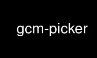 Run gcm-picker in OnWorks free hosting provider over Ubuntu Online, Fedora Online, Windows online emulator or MAC OS online emulator