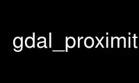 Run gdal_proximity in OnWorks free hosting provider over Ubuntu Online, Fedora Online, Windows online emulator or MAC OS online emulator