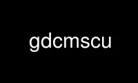 Run gdcmscu in OnWorks free hosting provider over Ubuntu Online, Fedora Online, Windows online emulator or MAC OS online emulator