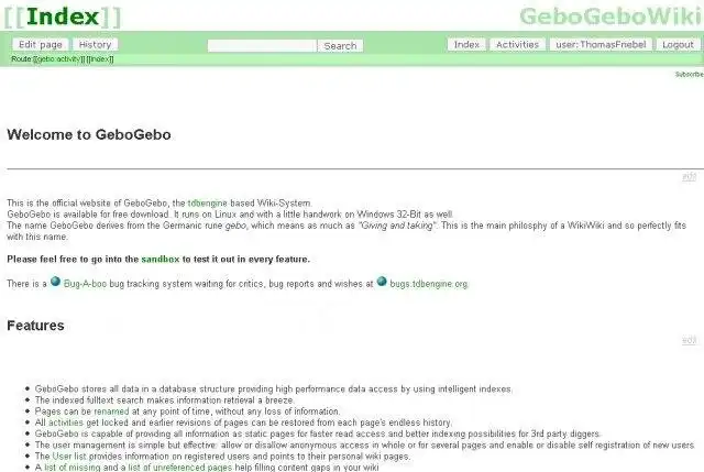 Scarica lo strumento web o l'app web GeboGebo Wiki