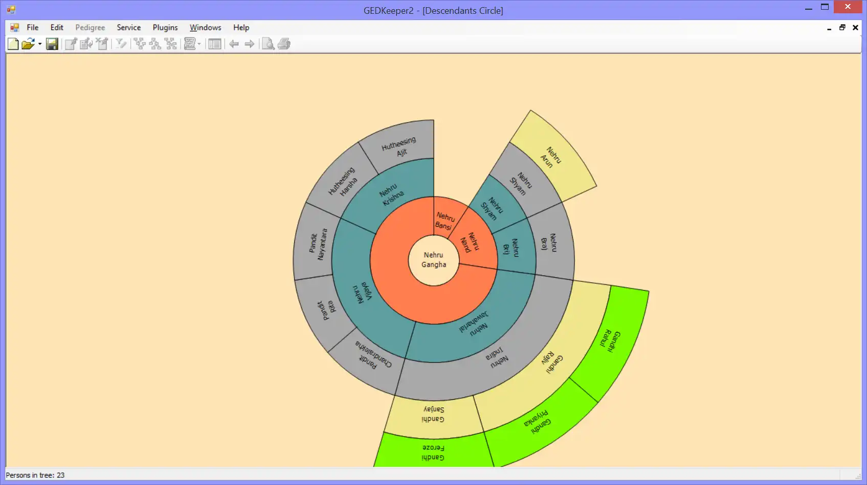 Download web tool or web app GEDKeeper to run in Linux online