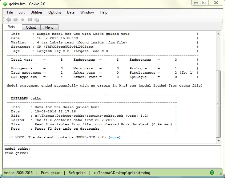 Laden Sie das Webtool oder die Web-App Gekko Timeseries Software herunter