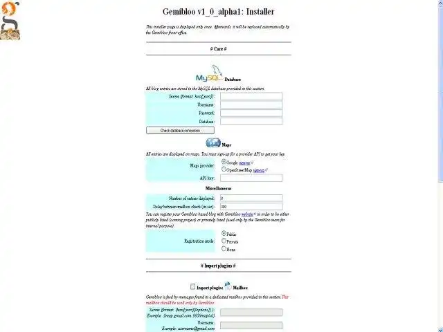 웹 도구 또는 웹 앱 Gemiblo 다운로드