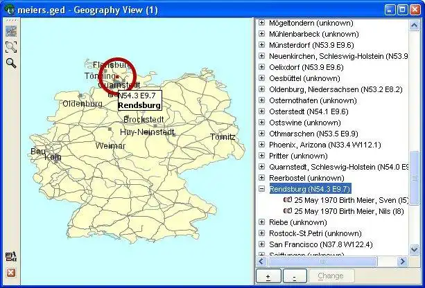 下载网络工具或网络应用程序GenealogyJ