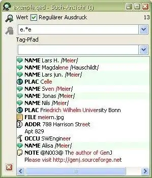 下载网络工具或网络应用程序GenealogyJ