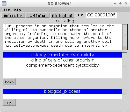 Download web tool or web app Gene Ontology Browser to run in Linux online