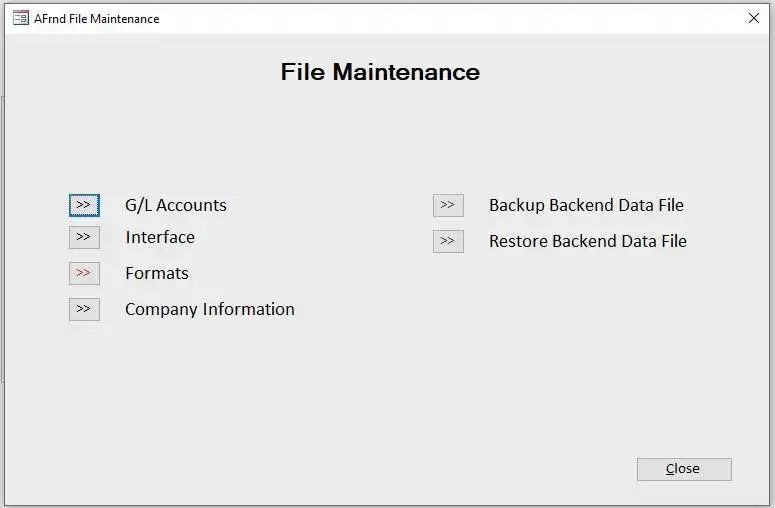 WebツールまたはWebアプリをダウンロードするGeneralLedgerFinancials