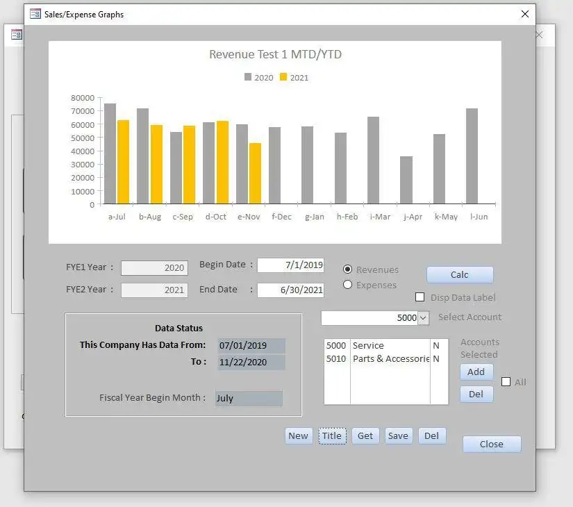 Scarica lo strumento web o l'app web GeneralLedgerFinancials