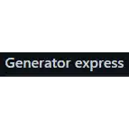 تنزيل تطبيق Generator express Linux مجانًا للتشغيل عبر الإنترنت في Ubuntu عبر الإنترنت أو Fedora عبر الإنترنت أو Debian عبر الإنترنت