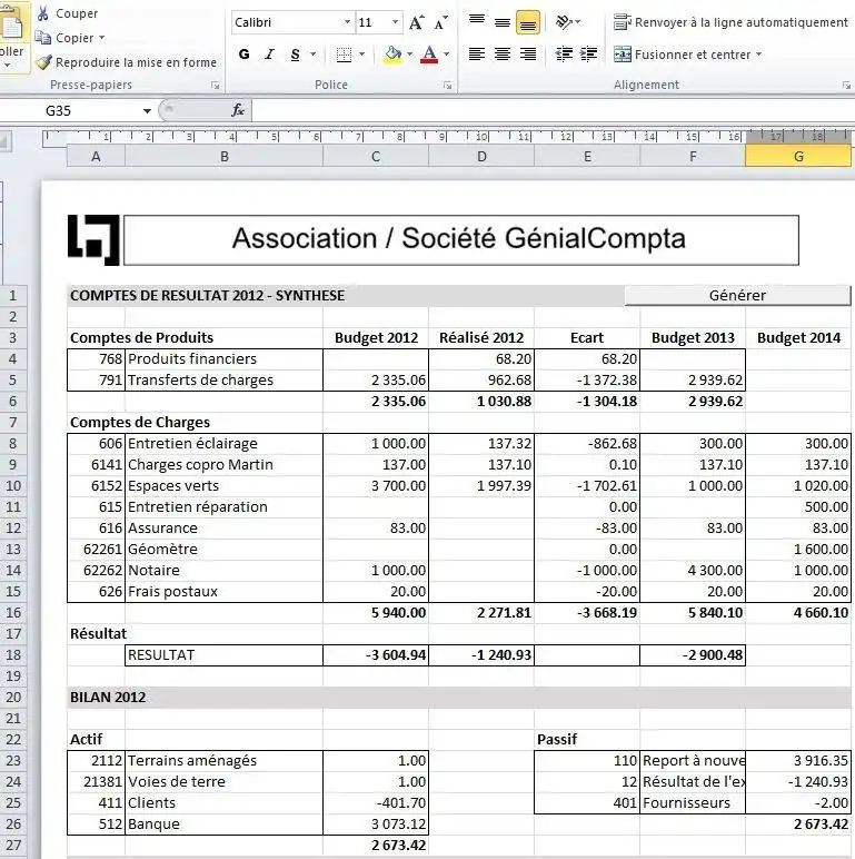 Web aracını veya web uygulamasını indirin GenialCompta