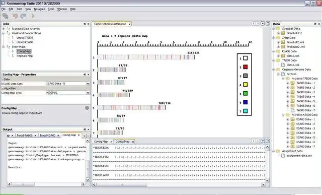 Download web tool or web app genomemap