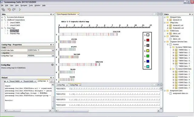 Download de webtool of webapp-genomemap om in Windows online via Linux online te draaien