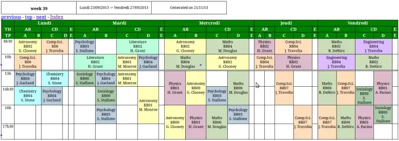 Télécharger l'outil Web ou l'application Web Gensched