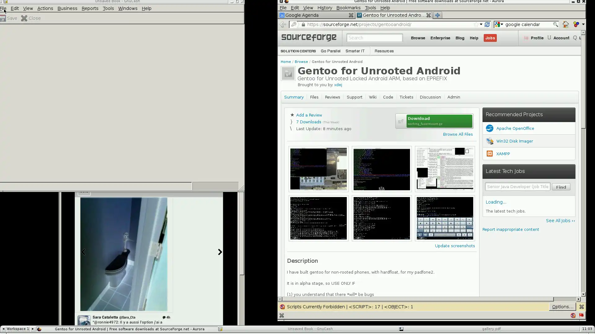Download web tool or web app Gentoo for Unrooted and Rooted Android