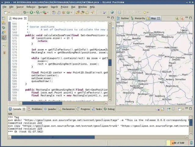 Download web tool or web app Geoclipse to run in Linux online