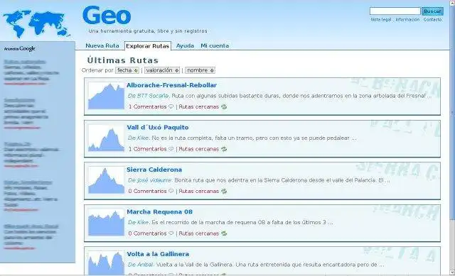 Download web tool or web app Geo GPS