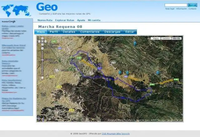 Descarga la herramienta web o la aplicación web Geo GPS