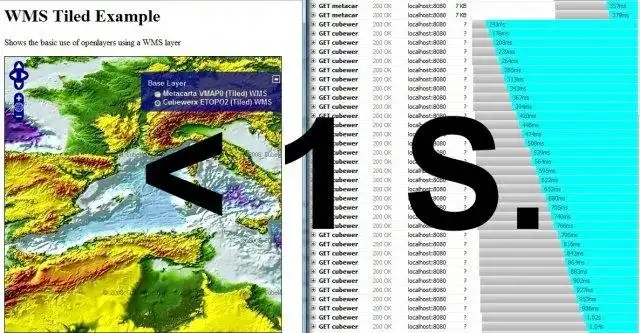 قم بتنزيل أداة الويب أو تطبيق الويب GeoJazzy WMSTileCache