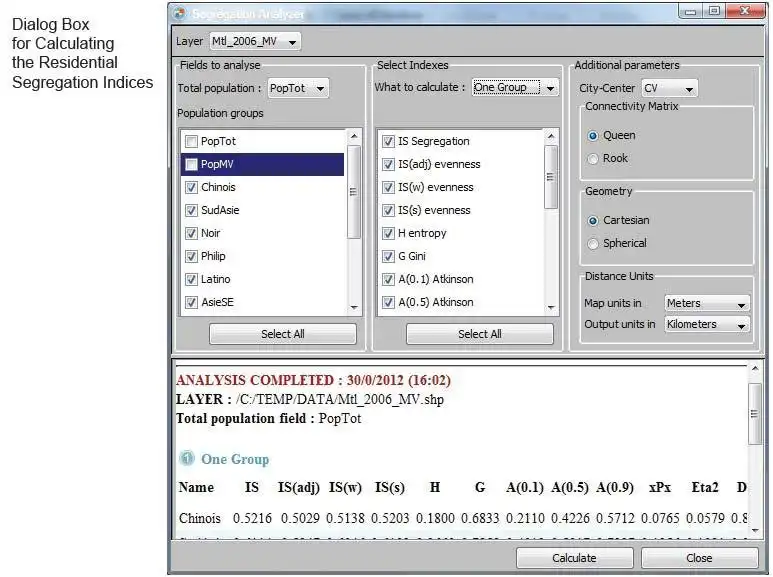 Download web tool or web app Geo-Segregation Analyzer