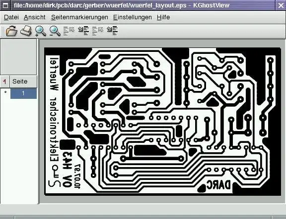 Muat turun alat web atau aplikasi web Gerber2eps