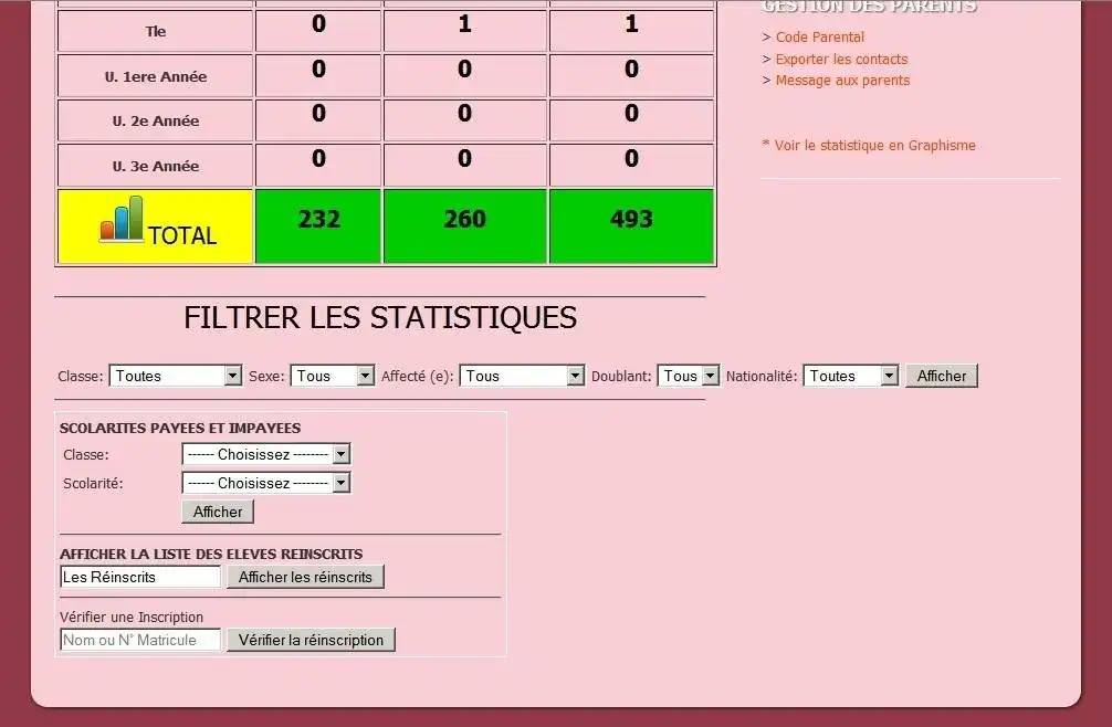 Télécharger l'outil Web ou l'application Web GeSchoolS