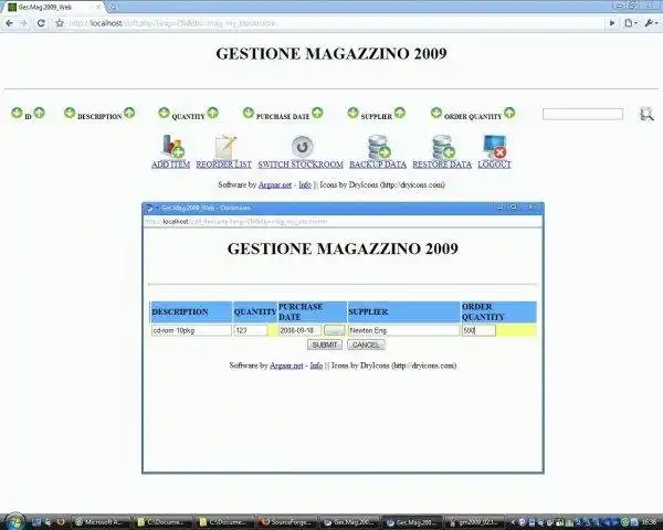 Download web tool or web app Ges.Mag.Web