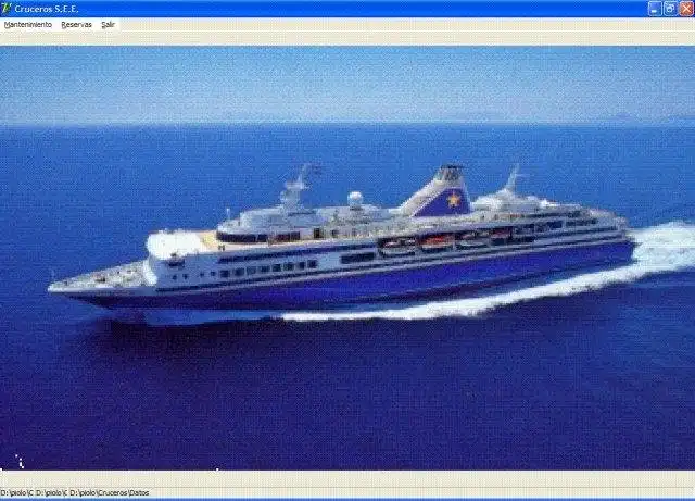 Descarga herramienta web o aplicación web Gestión Cruceros