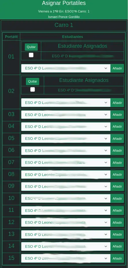 Descărcați instrumentul web sau aplicația web Gestión de Carros de Portátiles