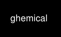 Run ghemical in OnWorks free hosting provider over Ubuntu Online, Fedora Online, Windows online emulator or MAC OS online emulator