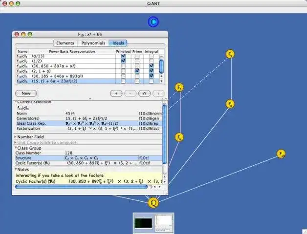 Scarica lo strumento web o l'app web GiANT: Graphical Algebra System