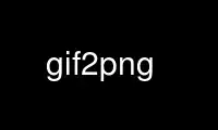 Run gif2png in OnWorks free hosting provider over Ubuntu Online, Fedora Online, Windows online emulator or MAC OS online emulator