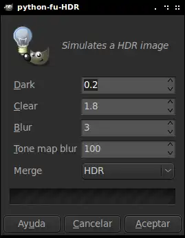 Descargue la herramienta web o la aplicación web Gimp Simulate HDR