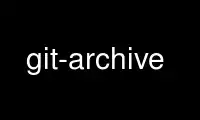 Run git-archive in OnWorks free hosting provider over Ubuntu Online, Fedora Online, Windows online emulator or MAC OS online emulator