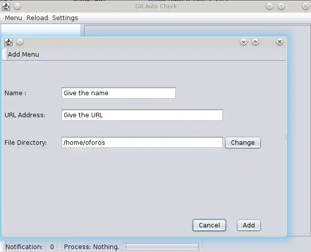Download web tool or web app Git Auto Check