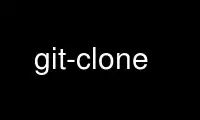 Run git-clone in OnWorks free hosting provider over Ubuntu Online, Fedora Online, Windows online emulator or MAC OS online emulator