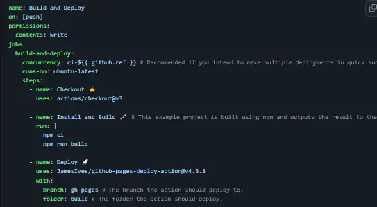 قم بتنزيل أداة الويب أو تطبيق الويب GitHub Pages Deploy Action