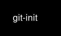 Execute git-init no provedor de hospedagem gratuita OnWorks no Ubuntu Online, Fedora Online, emulador online do Windows ou emulador online do MAC OS