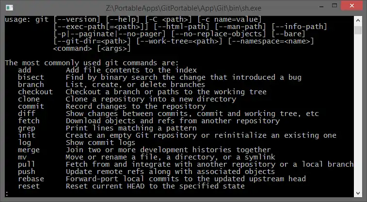 下载 Web 工具或 Web 应用 Git Portable