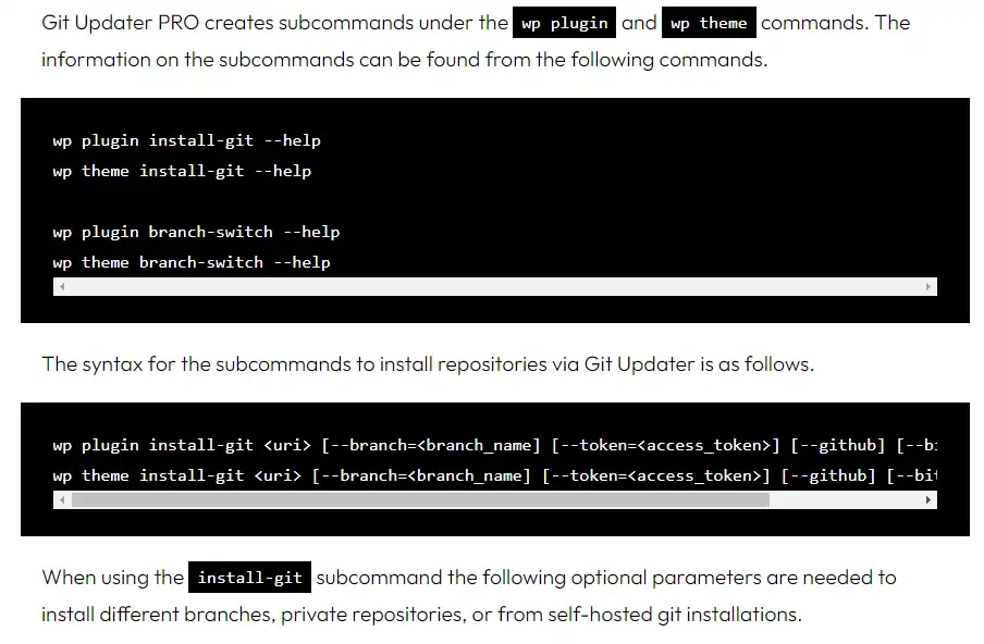 قم بتنزيل أداة الويب أو تطبيق الويب Git Updater